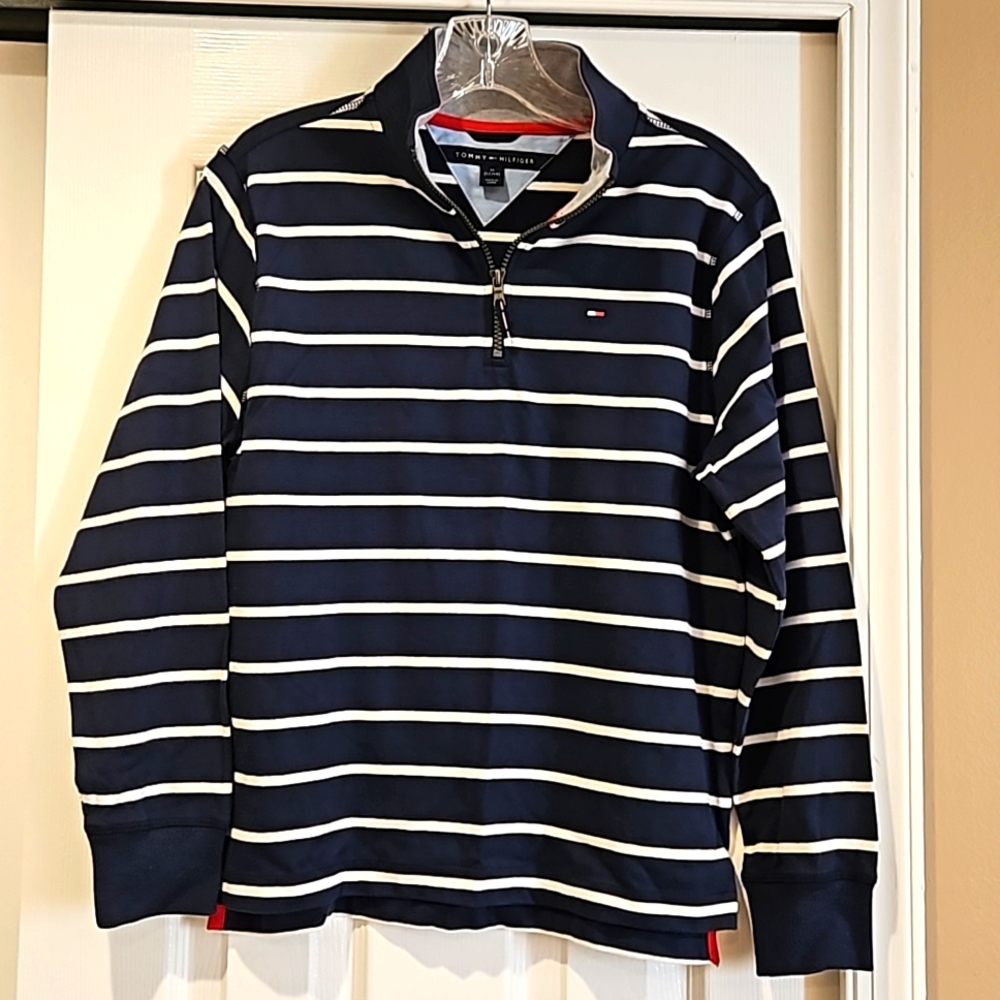 Tommy Hilfiger Long Sleeve Polo Shirt Boys 12/14